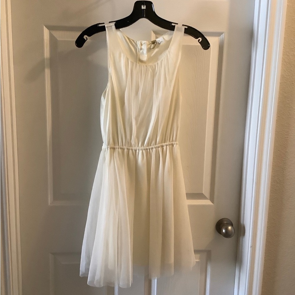 H&M Cream Sleeveless Dress -Summer wedding gown